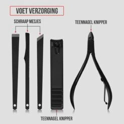 Strex Luxe Manicureset / Pedicureset Met Lederen Opbergetui - 20 Delig - Manicure Set - Pedicure Set - Manicure Sets - Pedicure Sets -Beroemde Cosmetica Winkel 1200x1200 90