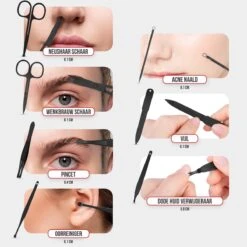 Strex Luxe Manicureset / Pedicureset Met Lederen Opbergetui - 20 Delig - Manicure Set - Pedicure Set - Manicure Sets - Pedicure Sets -Beroemde Cosmetica Winkel 1200x1200 92