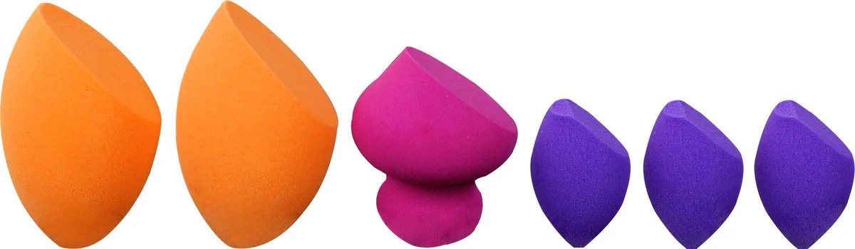 Real Techniques 6 Miracle Sponges - Make-up Spons 3 Real Techniques 6 Miracle Sponges - Make-up Spons