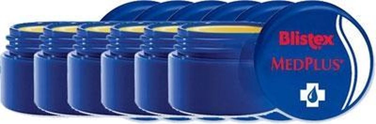 Blistex Med Plus Pot Voordeelverpakking - 6 X 7g 3 Blistex Med Plus Pot Voordeelverpakking - 6 X 7g