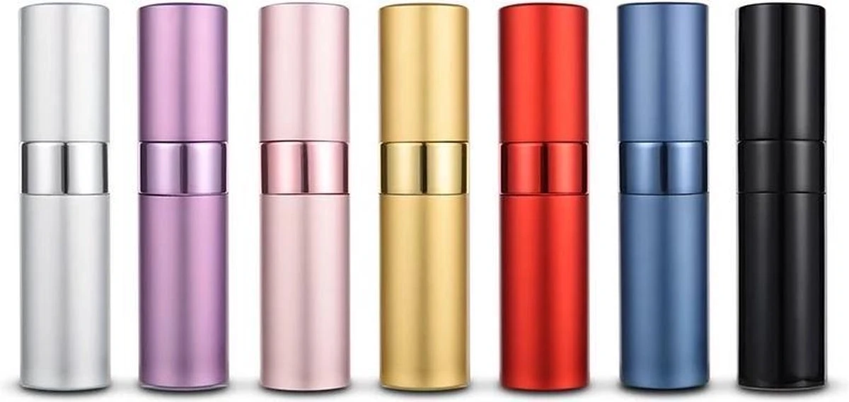 Scenty - Parfum Verstuiver Navulbaar - Mini Parfum Flesje - Reisflesje - Lichtroze 6 Scenty - Parfum Verstuiver Navulbaar - Mini Parfum Flesje - Reisflesje - Lichtroze - Afbeelding 4