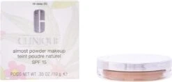 Clinique Almost Powder SPF 15 - Deep - Make-uppoeder -Beroemde Cosmetica Winkel 1200x572