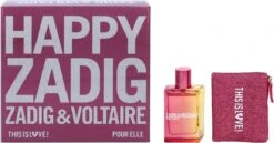 Zadig & Voltaire This Is Love! Giftset - 50 Ml Eau De Parfum + Toilettas - Geurengeschenkset -Beroemde Cosmetica Winkel 1200x627