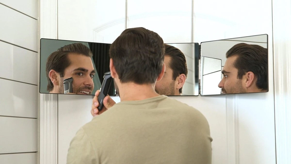 Merkloos Multi Mirror - Make-up Spiegel - Thuis Kapper Spiegel - Self Cut Spiegel - 360 - Hangend 9 Merkloos Multi Mirror - Make-up Spiegel - Thuis Kapper Spiegel - Self Cut Spiegel - 360 - Hangend - Afbeelding 7