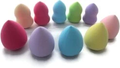 Make-up Blending Sponges Set -In Beautybox - 8 Stuks - Mix Kleuren Willekeurig -Beroemde Cosmetica Winkel 1200x679 3