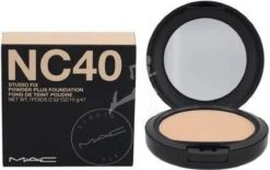 MAC Studio Fix Powder Plus Foundation - NC40 - 15 G - Poeder Foundation -Beroemde Cosmetica Winkel 1200x752