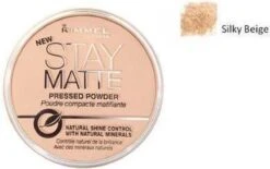 Rimmel London Stay Matte Pressed Powder - 005 Silky Beige -Beroemde Cosmetica Winkel 1200x753