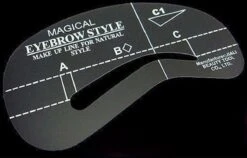 4 Stuks Wenkbrauw Mal - Template - Makeup - Sjabloon - Wenkbrauwpotlood -Beroemde Cosmetica Winkel 1200x768