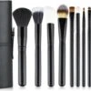 Evvie 12-delige Make-up Kwasten Set In Luxe Koker - Zwart -Beroemde Cosmetica Winkel 1200x795 2