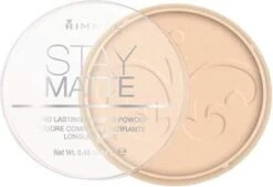 Rimmel London Stay Matte Pressed Powder - 001 Transparent - Powder -Beroemde Cosmetica Winkel 1200x821 2