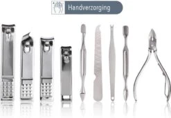 NCPS Professionele Manicure Set / Pedicure Set | 26-Delig | Opbergetui | Reisset | Nagelschaar | Nagelknipper | Nagelverzorging | Voor Mannen En Vrouwen | Zwart -Beroemde Cosmetica Winkel 1200x832