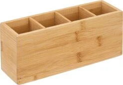 Five® Make-up Kwastenhouder Bamboe - Hout - Sorteervakken & Duurzaam -Beroemde Cosmetica Winkel 1200x834 1