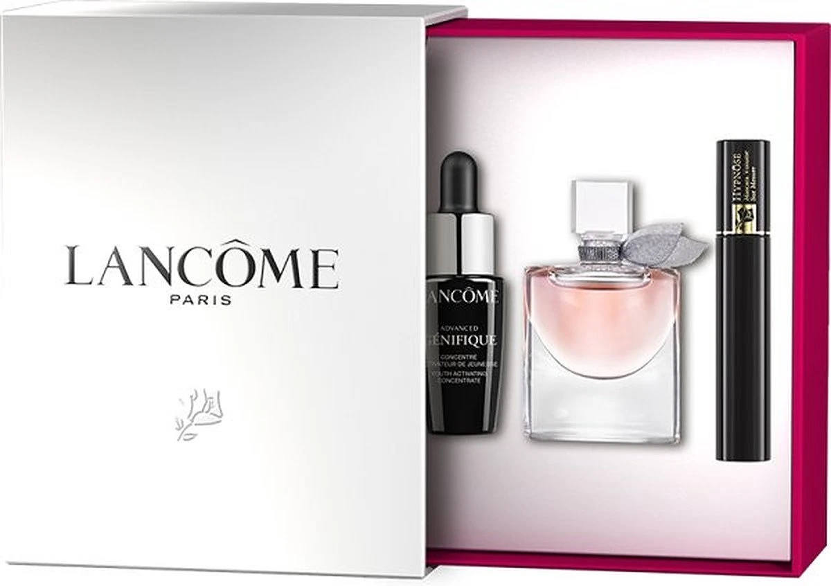 Lancôme From Lancôme With Happiness-2 Cadeauset - La Vie Est Belle 4 Ml + Mini Mascara Hypnose + Advanced Génifique 7 Ml 5 Lancôme From Lancôme With Happiness-2 Cadeauset - La Vie Est Belle 4 Ml + Mini Mascara Hypnose + Advanced Génifique 7 Ml - Afbeelding 3