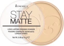 Rimmel London Stay Matte Pressed Powder - 001 Transparent - Powder -Beroemde Cosmetica Winkel 1200x854 2