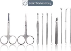 NCPS Professionele Manicure Set / Pedicure Set | 26-Delig | Opbergetui | Reisset | Nagelschaar | Nagelknipper | Nagelverzorging | Voor Mannen En Vrouwen | Zwart -Beroemde Cosmetica Winkel 1200x861