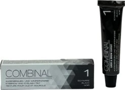 Combinal Wenkbrauw En Wimperverf - Zwart + Combinal Waterstofperoxide 5% - Wimpers - Wenkbrauwen - Wenkbrauwverf - Combideal -Beroemde Cosmetica Winkel 1200x865 3