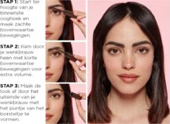 L’Oréal Paris Brow Artist Plumper Wenkbrauwmascara - 04 Dark Brunett -Beroemde Cosmetica Winkel 1200x875 2