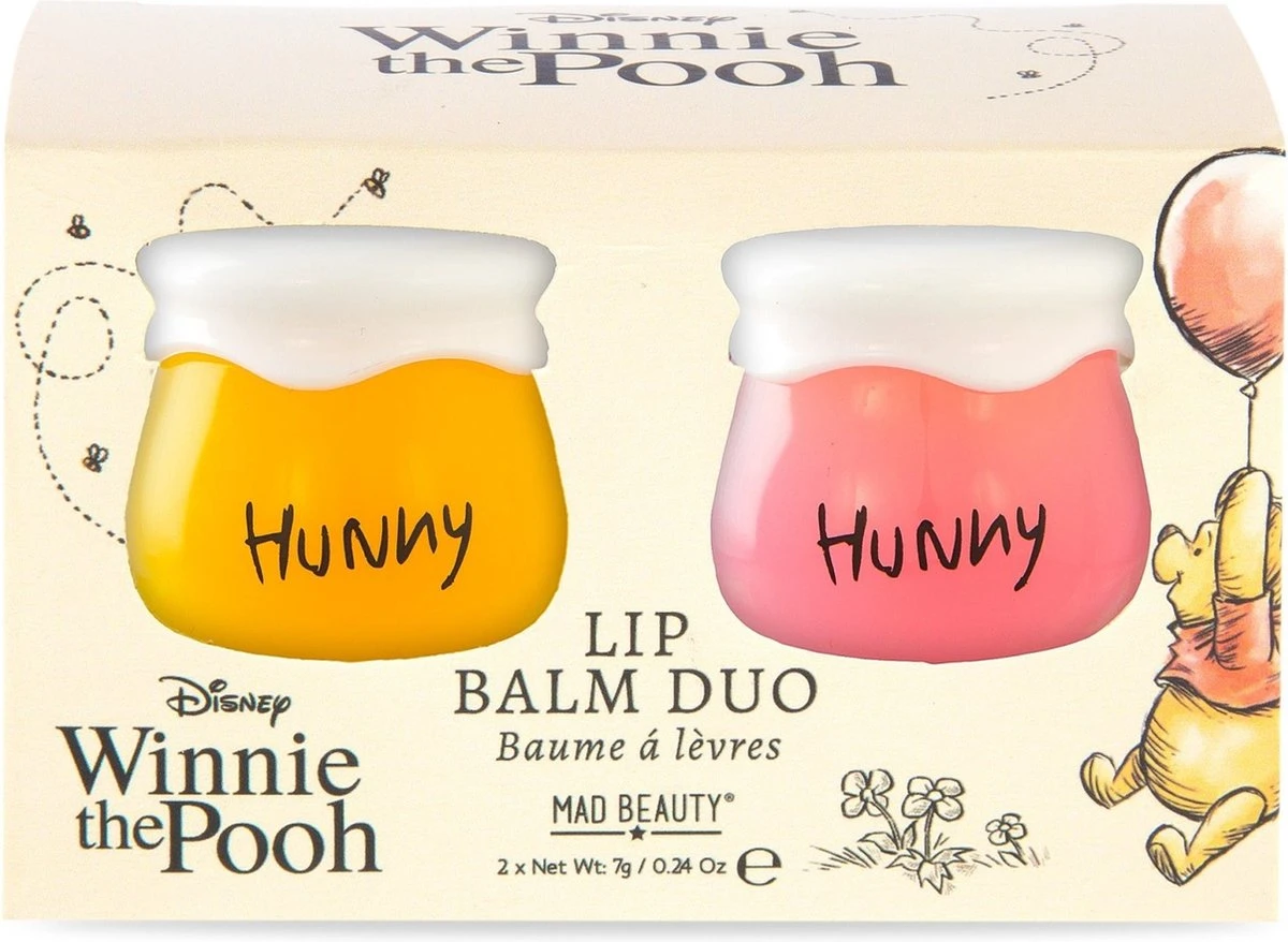 Mad Beauty X Disney's Winnie The Pooh - Honey Pot Lip Balm 3 Mad Beauty X Disney's Winnie The Pooh - Honey Pot Lip Balm