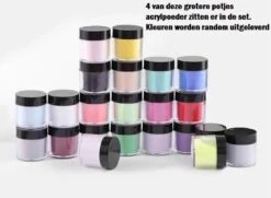 Royala - Acrylnagels Starters Pakket Large|L| 125 Delig | 94 Colors | Acryl Nagels Set | Acryl Starter Kit | Nail Art Pakket | 500 Franse Nageltips | Manicure Set Voor Nail Art Kit | Nagel Decoratie | Acryl Poeder | Acryl Vloeistof | Monomeer -Beroemde Cosmetica Winkel 1200x878