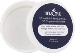 Herome Combi-Pack Caring Nail Polish Remover Duo - 1x Nagellakremover 120ml & 1x Caring Nail Polish Remover Pads 30 19 Herome Combi-Pack Caring Nail Polish Remover Duo - 1x Nagellakremover 120ml & 1x Caring Nail Polish Remover Pads 30 -Beroemde Cosmetica Winkel 1200x879