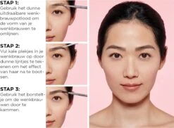 L’Oréal Paris Brow Artist Skinny Definer Wenkbrauwpotlood - 105 Brunette - Ultradun -Beroemde Cosmetica Winkel 1200x883 2