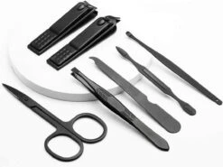 Fritzline© Manicureset 7 Delig - Nagelset Incl. Nagelvijl & Nagelknipper - Nagel Verzorging - Zwart -Beroemde Cosmetica Winkel 1200x900 12