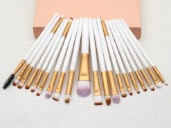 Evvie 20-delige Make-up Kwasten Set - Wit Goud -Beroemde Cosmetica Winkel 1200x901 5