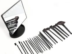 Cosmetica Visagie Make-up Kwasten Set - Professionele 24-Delige | Beauty Brush Kwasten Voor Mascara/Oogschaduw/Concealer/Foundation/Blush/Eyeliner/Highlighter/Poederkwast | Contourkwast Make-up Borstels Penselen 11 Cosmetica Visagie Make-up Kwasten Set - Professionele 24-Delige | Beauty Brush Kwasten Voor Mascara/Oogschaduw/Concealer/Foundation/Blush/Eyeliner/Highlighter/Poederkwast | Contourkwast Make-up Borstels Penselen -Beroemde Cosmetica Winkel 1200x908 3