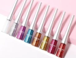 CmaaDU Eyeliner – Glitter Eyeliner – Make-up Set – 16 Verschillende Kleuren – Droogt Snel Op – Geschenkset -Beroemde Cosmetica Winkel 1200x910 3