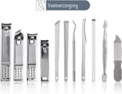NCPS Professionele Manicure Set / Pedicure Set | 26-Delig | Opbergetui | Reisset | Nagelschaar | Nagelknipper | Nagelverzorging | Voor Mannen En Vrouwen | Zwart -Beroemde Cosmetica Winkel 1200x927 1