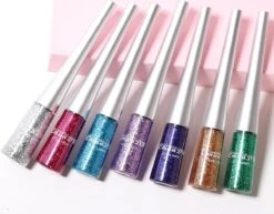 CmaaDU Eyeliner – Glitter Eyeliner – Make-up Set – 16 Verschillende Kleuren – Droogt Snel Op – Geschenkset -Beroemde Cosmetica Winkel 1200x940 2