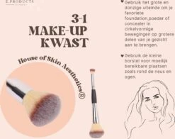 Foundation - Poeder - Make-up Kwast- Foundation Kwast - Concealer Kwast 3-in 1 - Must-have - Cadeau - Verjaardag - Populair - Trendy - Efficiënt - Tijdbesparend -Beroemde Cosmetica Winkel 1200x954 2