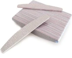 Merkloos Nagelvijl/Zebra Vijl RECHT 180/240 GIT - High Quality - Professionele Markt