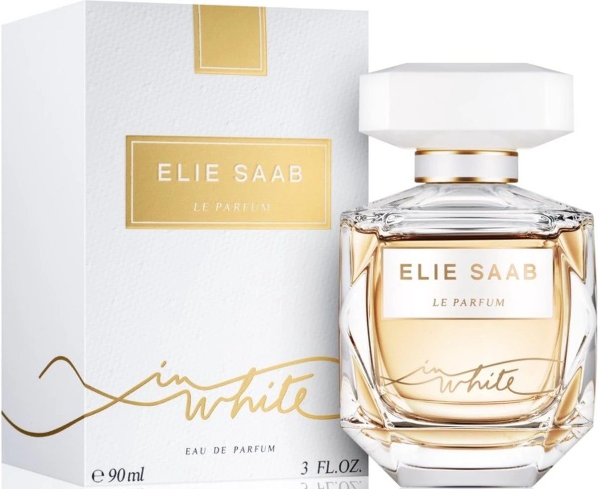 Elie Saab - Le Parfum In White - Eau De Parfum - 90ML 11 Elie Saab - Le Parfum In White - Eau De Parfum - 90ML - Afbeelding 9