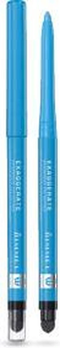 Rimmel London Exaggerate Waterproof Eye Definer Eyeliner - 240 Aqua Sparkle 8 Rimmel London Exaggerate Waterproof Eye Definer Eyeliner - 240 Aqua Sparkle - Afbeelding 6