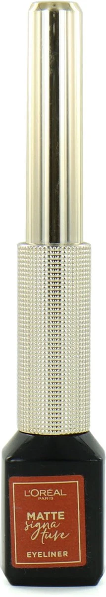 L'Oréal Paris Matte Signature Eyeliner Van Superliner – Matte Liquid Eyeliner – Waterproof - 07 Copper – Bruin