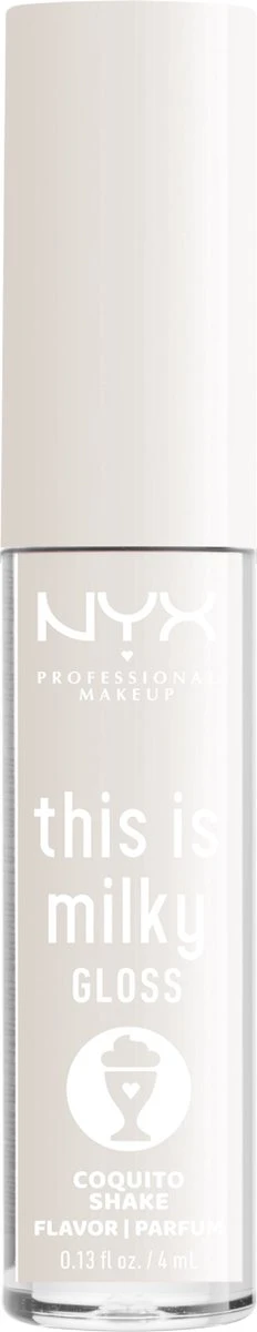 NYX Professional Makeup This Is Milky Gloss - TIMG16 Coquito Shake - Lipgloss - 4 Ml