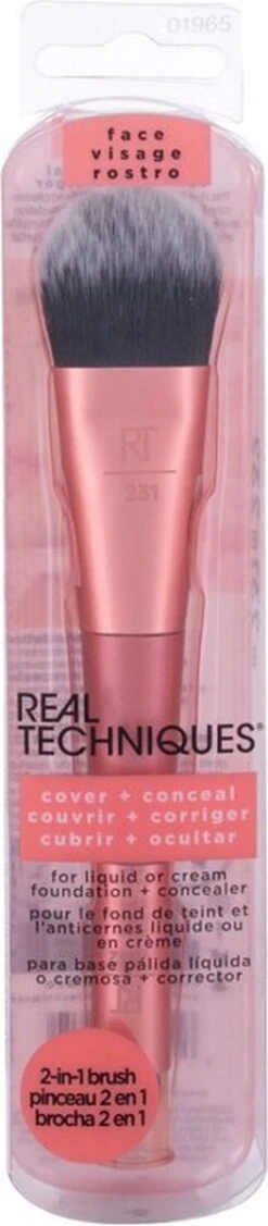 Real Techniques Dual Ended Brush - Cover & Conceal -Beroemde Cosmetica Winkel 263x1200 2