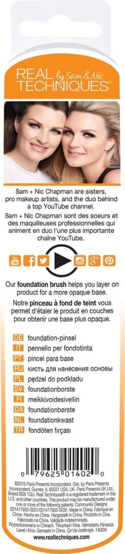 Real Techniques Foundation Brush - Make-up Kwast -Beroemde Cosmetica Winkel 272x1200 7