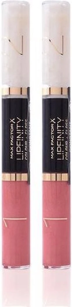 Max Factor Lipfinity Colour & Gloss Lipgloss - 570 Gleaming Coral -Beroemde Cosmetica Winkel 281x1200