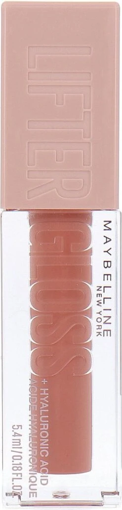 Maybelline Lifter Lipgloss - 007 Amber (met Hyaluronic Acid) -Beroemde Cosmetica Winkel 289x1200 4