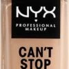 NYX Professional Makeup - Can't Stop Won't Stop Foundation - Natural -Beroemde Cosmetica Winkel 290x1200