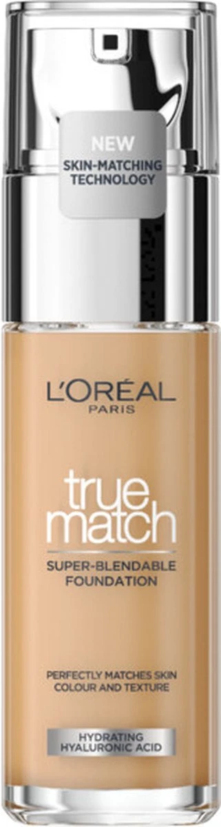 L’Oréal Paris - True Match Foundation - 5.5R/C - Natuurlijk Dekkende Foundation Met Hyaluronzuur En SPF 16 - 30 Ml 3 L’Oréal Paris - True Match Foundation - 5.5R/C - Natuurlijk Dekkende Foundation Met Hyaluronzuur En SPF 16 - 30 Ml