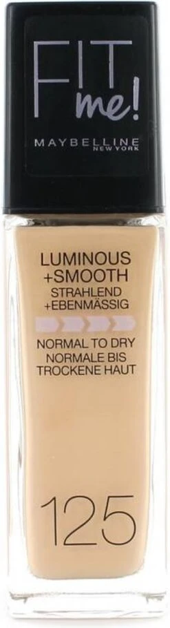 Maybelline Fit Me Luminous + Smooth Foundation - 125 Nude Beige