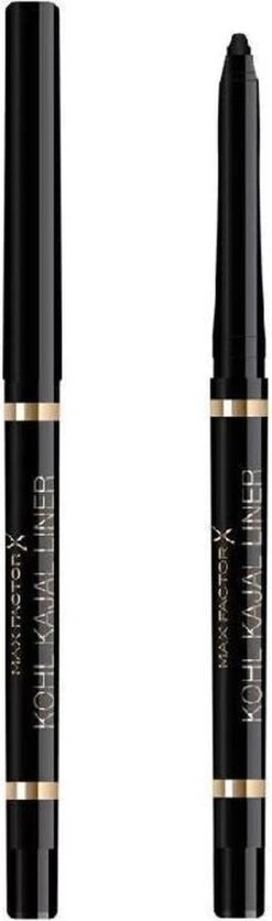 Max Factor Kohl Kajal Automatic Oogpotlood - 001 Black 26 Max Factor Kohl Kajal Automatic Oogpotlood - 001 Black -Beroemde Cosmetica Winkel 354x1200 5