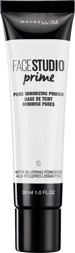 Maybelline Face Studio Prime - 10 Pore Minimizing Primer -Beroemde Cosmetica Winkel 357x1200 1