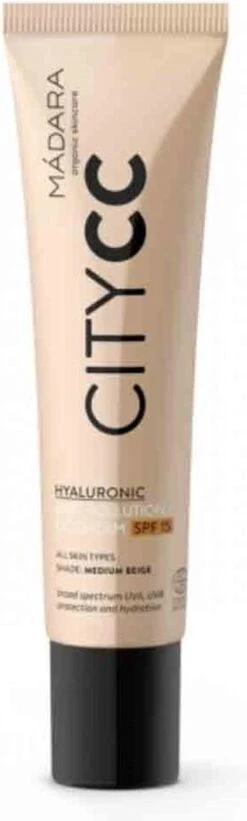 MÁDARA Anti-Pollution CC Cream SPF15 Medium Beige 40ml - Hyaluronzuur -UVA/UVB 20 MÁDARA Anti-Pollution CC Cream SPF15 Medium Beige 40ml - Hyaluronzuur -UVA/UVB -Beroemde Cosmetica Winkel 361x1200 2