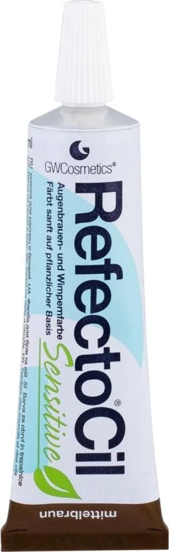 RefectoCil - Sensitive - Wimper & Wenkbrauw Verf - Midden Bruin - 15 Ml -Beroemde Cosmetica Winkel 368x1200