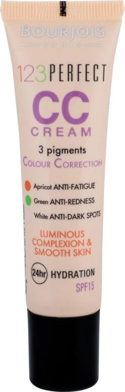 Bourjois 123 Perfect CC Cream - 033 Beige Rosé -Beroemde Cosmetica Winkel 384x1200 4