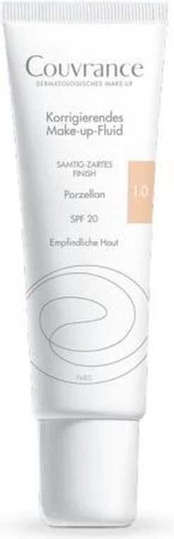 Avene Couvrance Fluid Foundation Corrector SPF20 30ml -Beroemde Cosmetica Winkel 389x1200 3